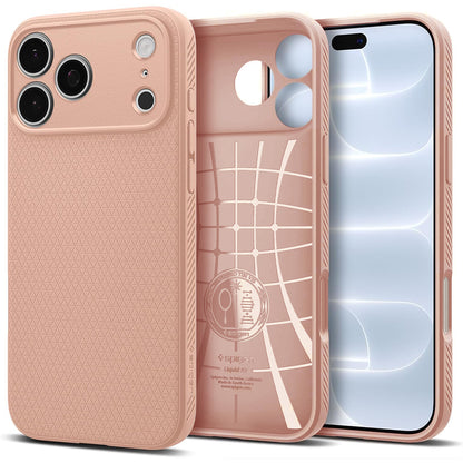 Θήκη για Apple iPhone 18 Pro Max / 17 Pro Max, Spigen, Liquid Air, Ροζ ACS12115