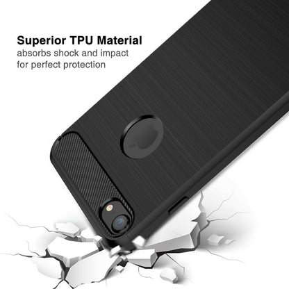 Case for Apple iPhone 8 / 7, Techsuit, Carbon, Black