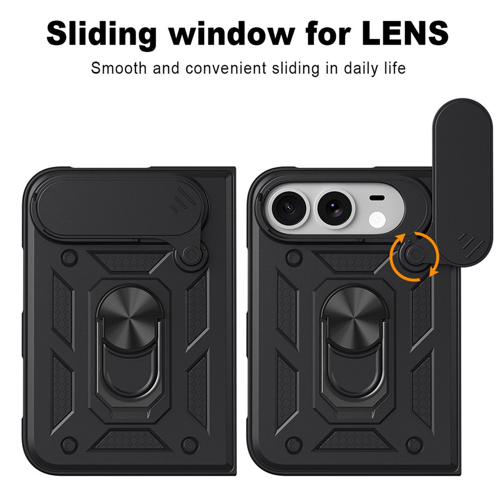 Θήκη για Apple iPhone Duo, Techsuit, CamShield, Μαύρο