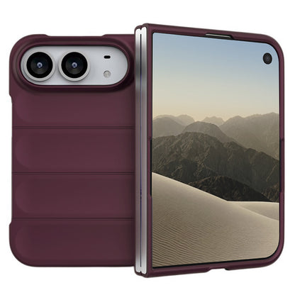 Θήκη για Apple iPhone Duo, Techsuit, Magic Shield, Σκούρο Μπορντό