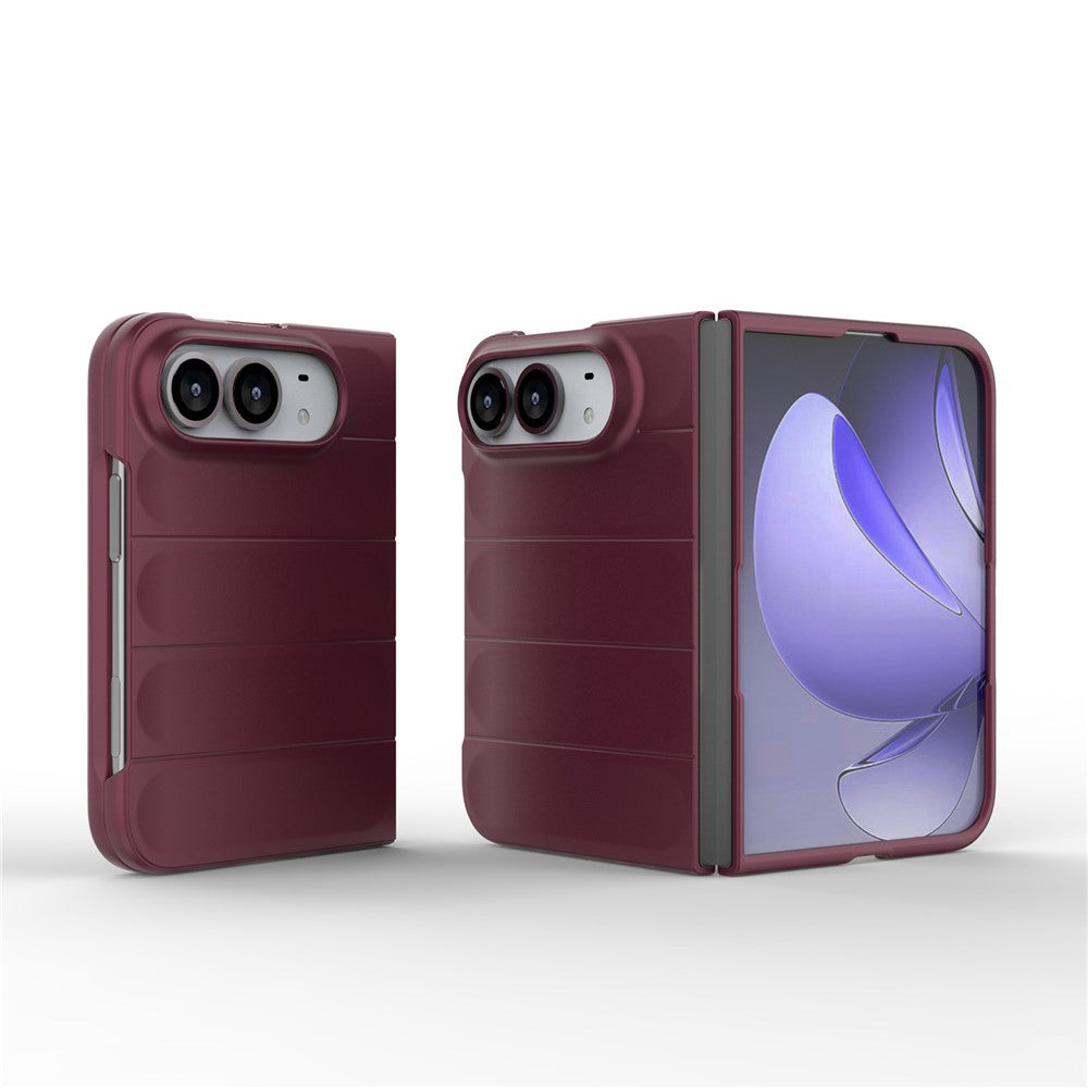 Θήκη για Apple iPhone Duo, Techsuit, Magic Shield, Σκούρο Μπορντό