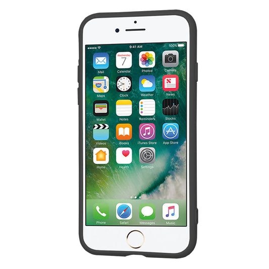 Θήκη για Apple iPhone SE (2022) / SE (2020) / 8 / 7, Techsuit, SoftFlex, Μαύρη