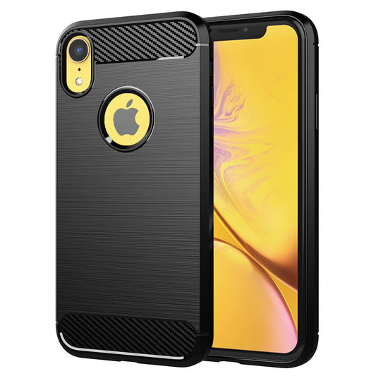 Θήκη για Apple iPhone XR, Techsuit, Carbon, Μαύρο