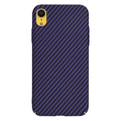Θήκη για Apple iPhone XR, Techsuit, Carbonite FiberShell, Μωβ