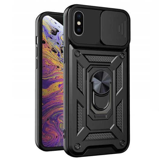 Θήκη για Apple iPhone XS Max, Techsuit, CamShield, Μαύρο