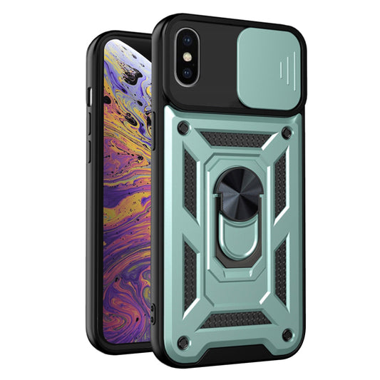Θήκη για Apple iPhone XS Max, Techsuit, CamShield, Πράσινη
