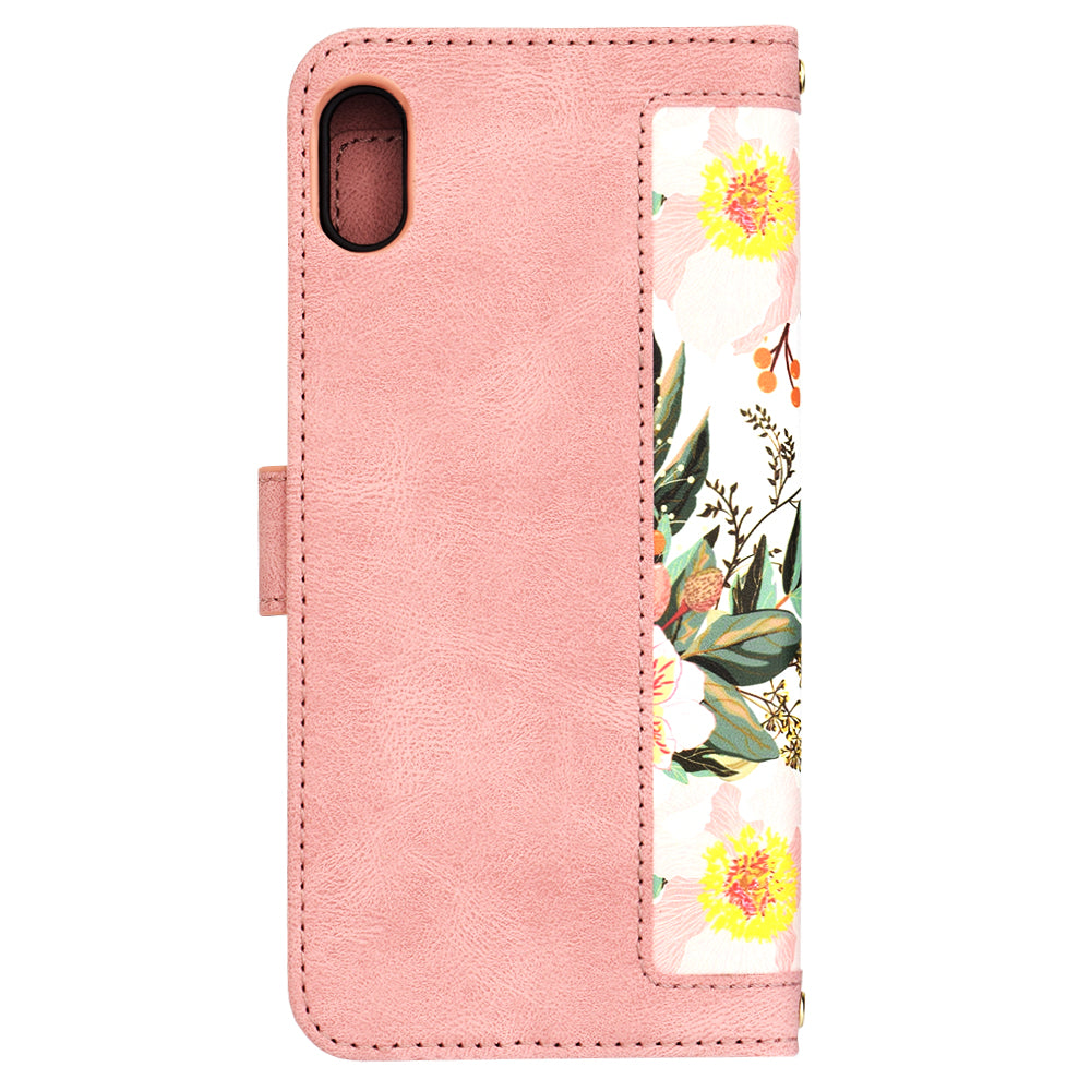 Θήκη για Apple iPhone XS Max, Techsuit, FlipCraft, Ροζ