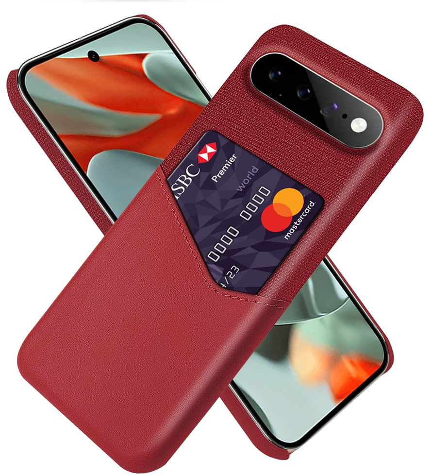 Θήκη για Google Pixel 11 Pro XL, OEM, Θήκη Καρτών, Κόκκινο