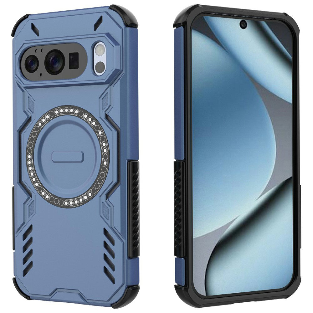 MagSafe Case for Google Pixel 10 Pro / 10, Techsuit, ArmorMag, Blue