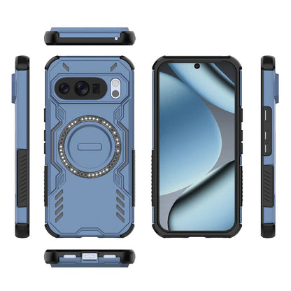 MagSafe Case for Google Pixel 10 Pro / 10, Techsuit, ArmorMag, Blue