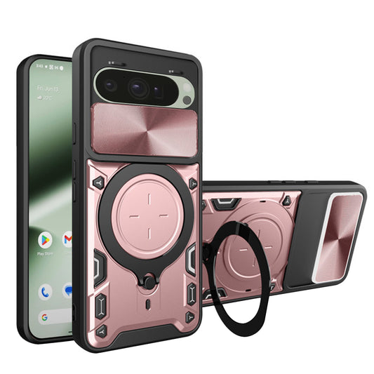 Θήκη για Google Pixel 10 Pro / 10, Techsuit, CamGuard Pro, Ροζ Χρυσό