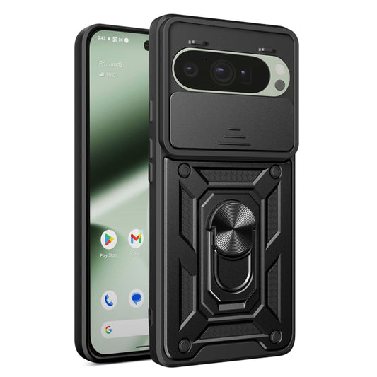 Θήκη για Google Pixel 10 Pro / 10, Techsuit, CamShield, Μαύρο