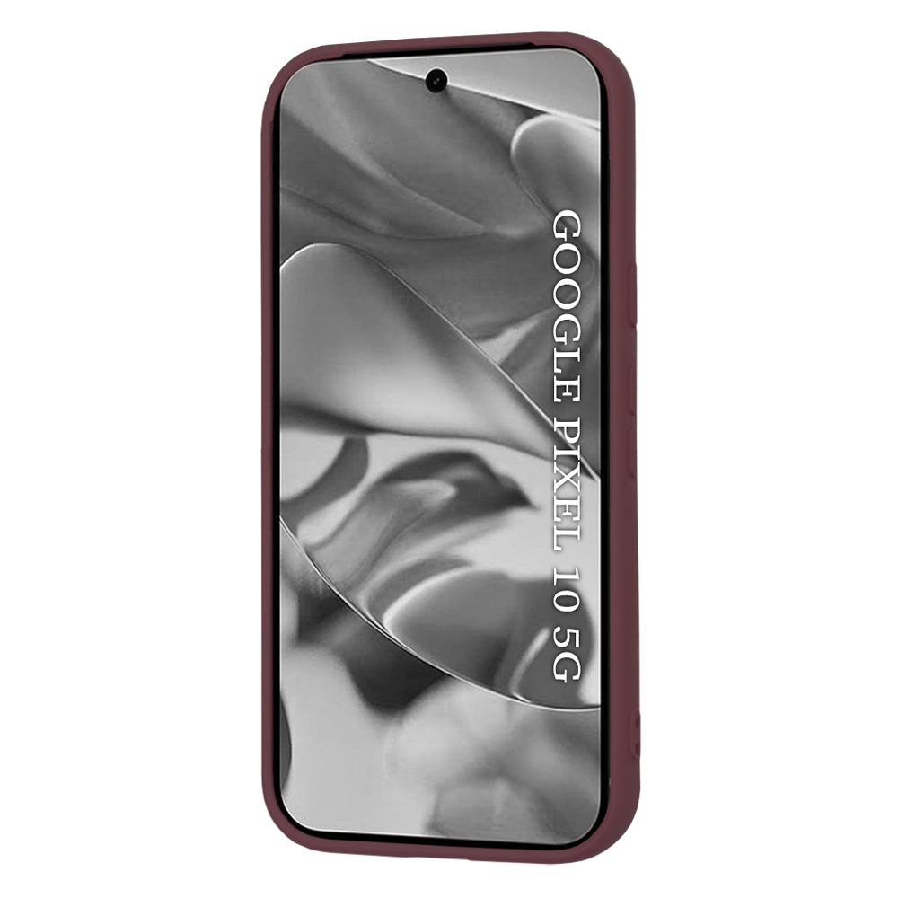 Θήκη για Google Pixel 10 Pro / 10, Techsuit, SoftFlex, Βυσσινί