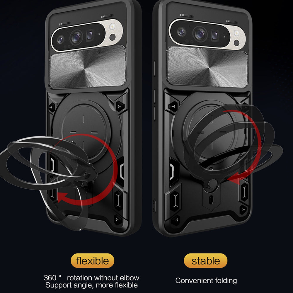 Θήκη για Google Pixel 10 Pro XL, Techsuit, CamGuard Pro, Ροζ Χρυσό