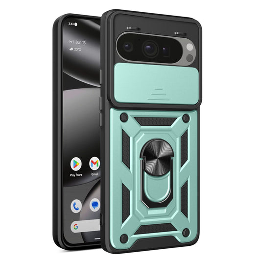 Θήκη για Google Pixel 10 Pro XL, Techsuit, CamShield, Πράσινο