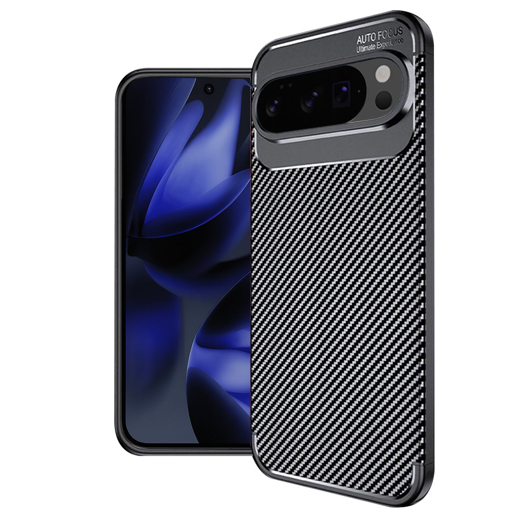 Θήκη για Google Pixel 10 Pro XL, Techsuit, CarbonFiber, Μαύρο