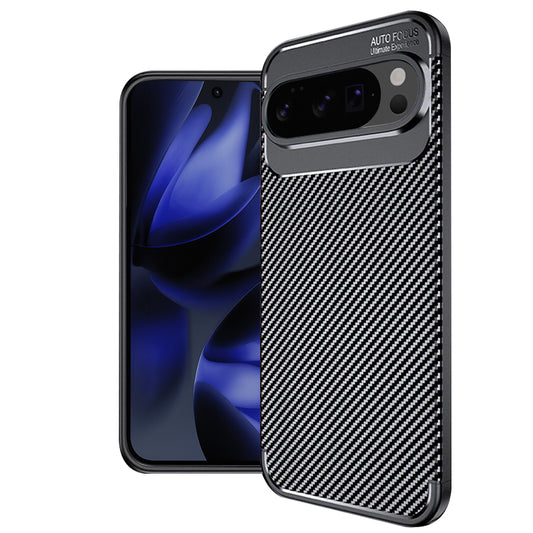Θήκη για Google Pixel 10 Pro XL, Techsuit, CarbonFiber, Μαύρο