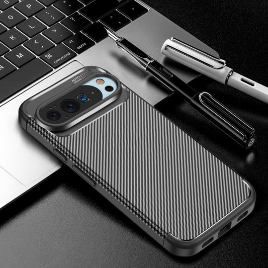 Θήκη για Google Pixel 10 Pro XL, Techsuit, CarbonFiber, Μαύρο