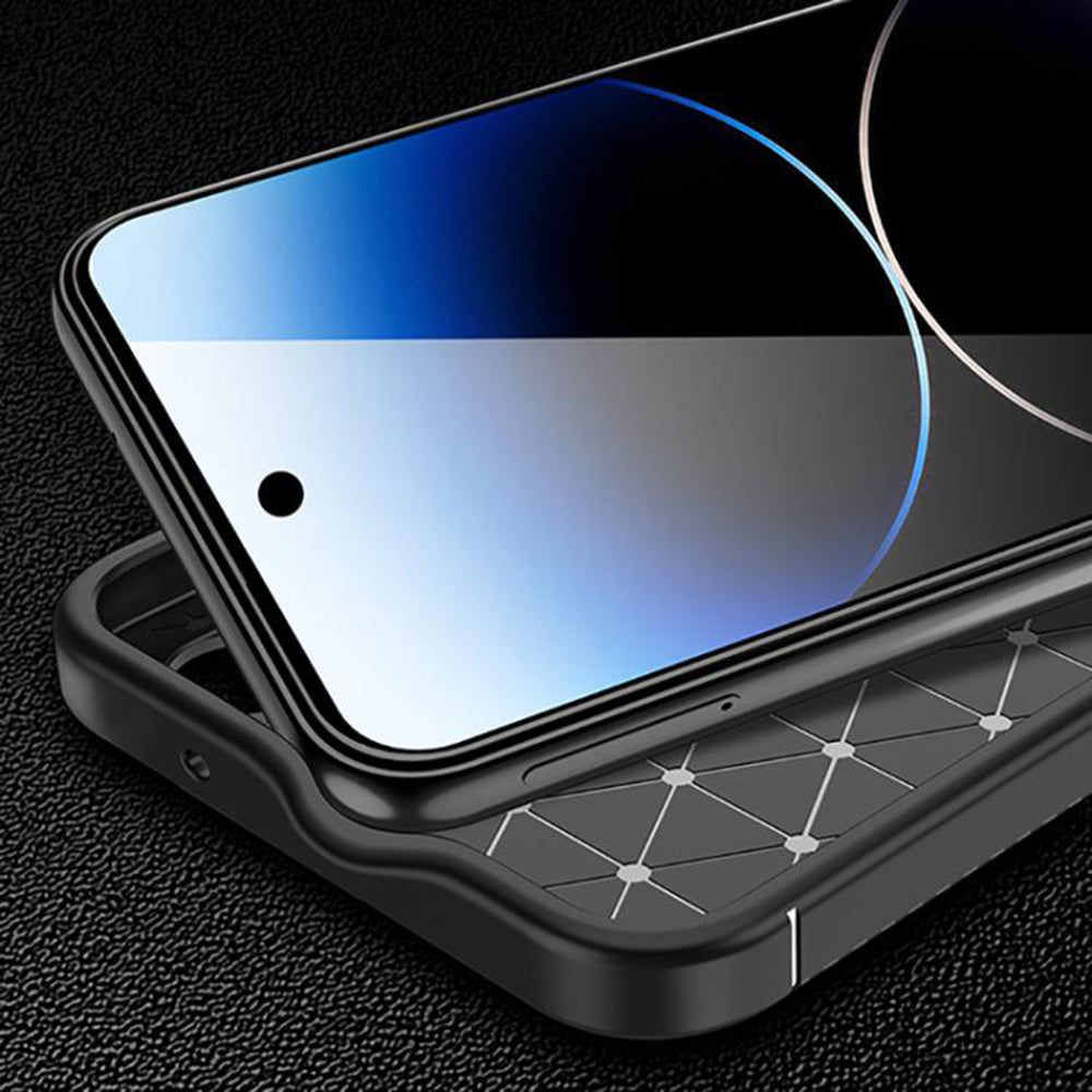 Θήκη για Google Pixel 10 Pro XL, Techsuit, CarbonFiber, Μαύρο