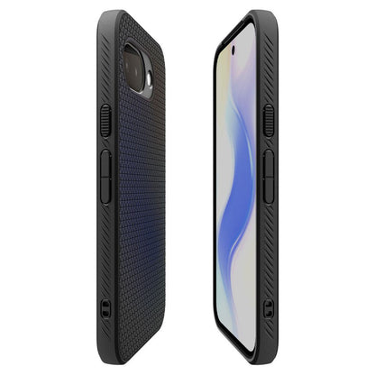 Case for Google Pixel 10a, Spigen, Liquid Air, Matte Black ACS11285