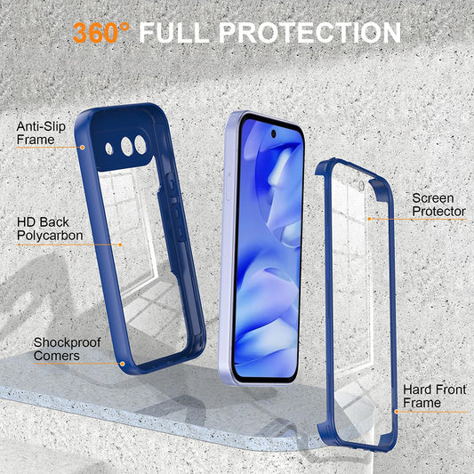 Θήκη για Google Pixel 10a, Techsuit, ColorVerse 360, Μπλε