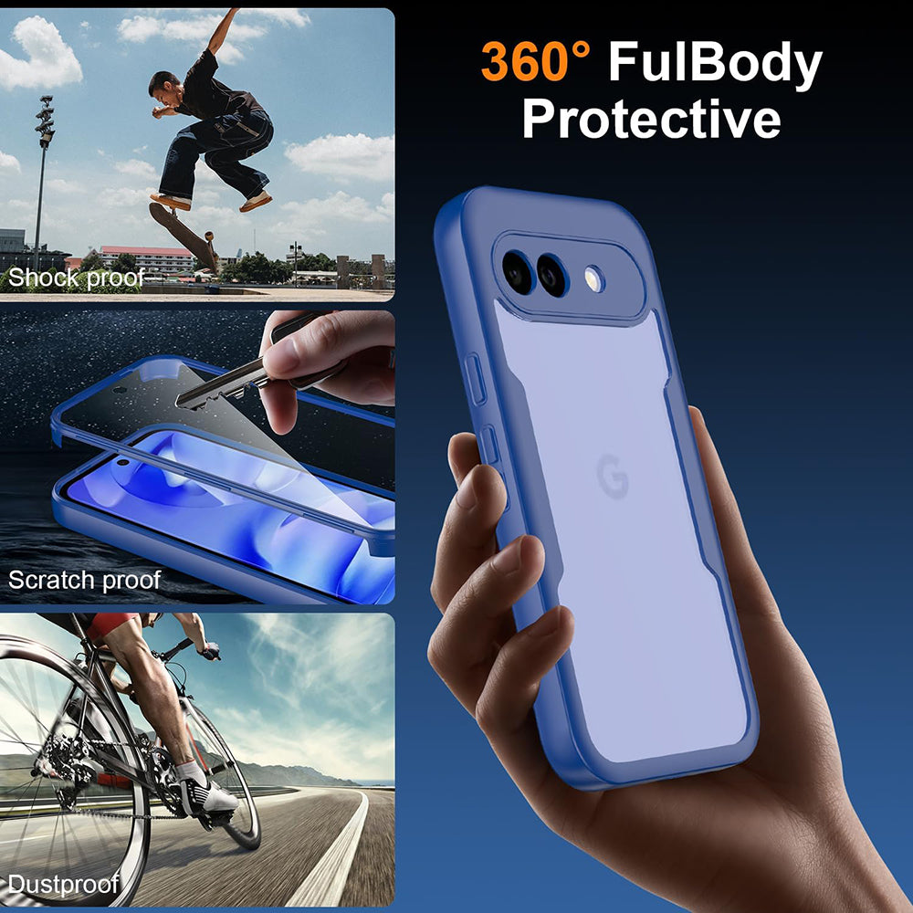 Case for Google Pixel 10a, Techsuit, ColorVerse 360, Blue