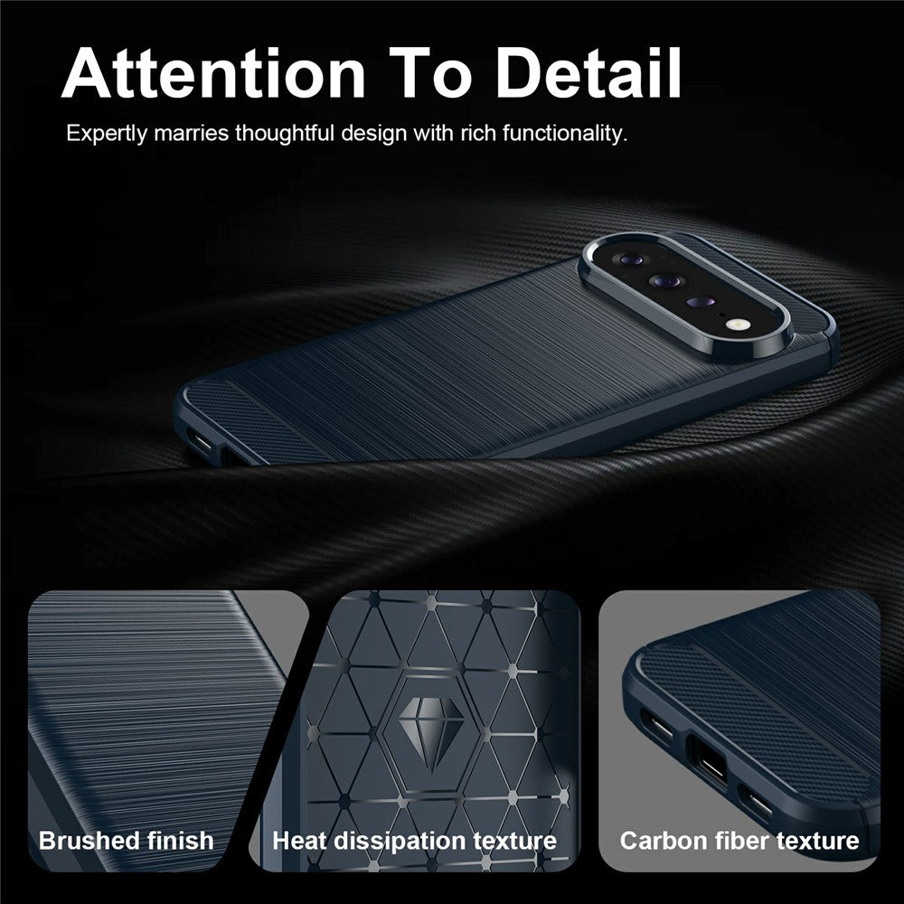 Θήκη για Google Pixel 11 Pro / 11, Techsuit, Carbon, Μπλε