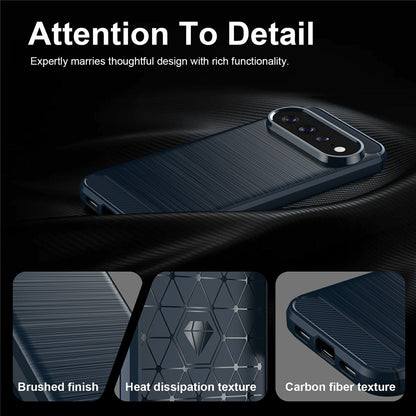 Θήκη για Google Pixel 11 Pro / 11, Techsuit, Carbon, Μπλε