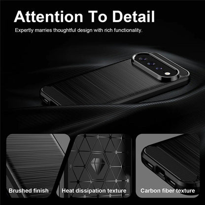 Θήκη για Google Pixel 11 Pro / 11, Techsuit, Carbon, Μαύρο
