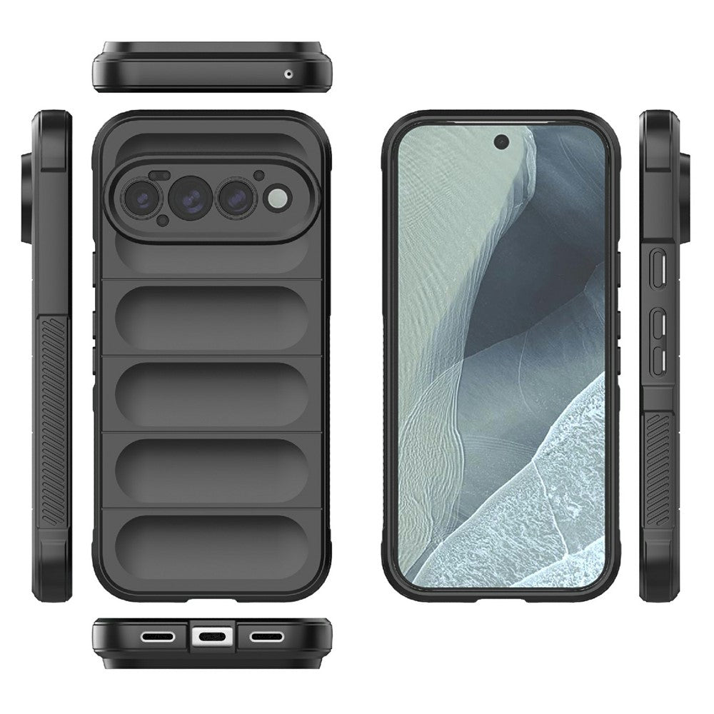 Θήκη για Google Pixel 11 Pro, Techsuit, Magic Shield, Μαύρο