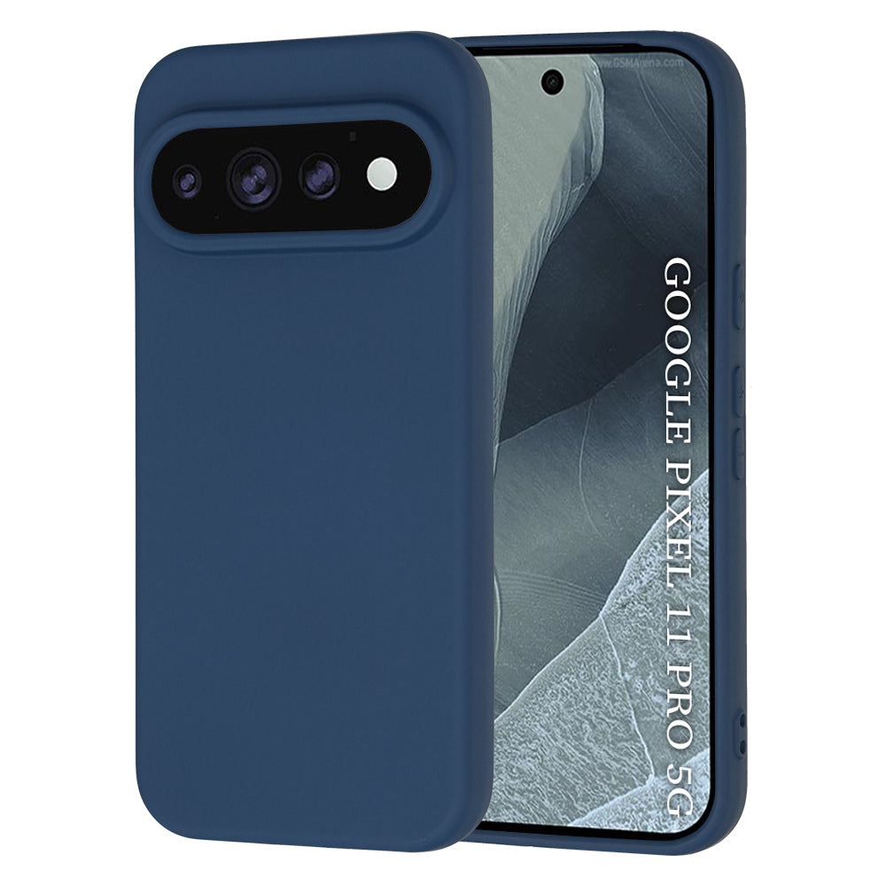 Case for Google Pixel 11 Pro, Techsuit, SoftFlex, Navy Blue