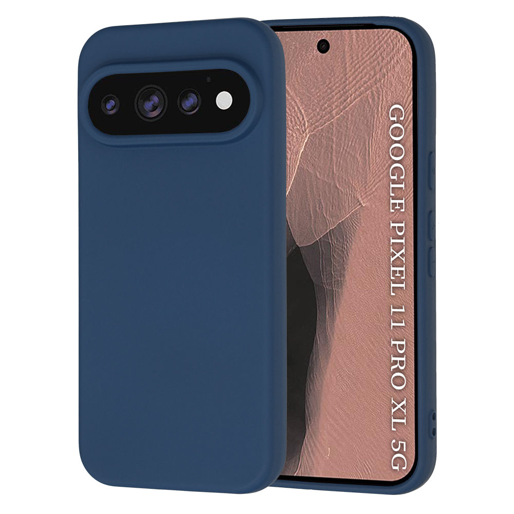 Θήκη για Google Pixel 11 Pro XL, Techsuit, SoftFlex, Μπλε σκούρο
