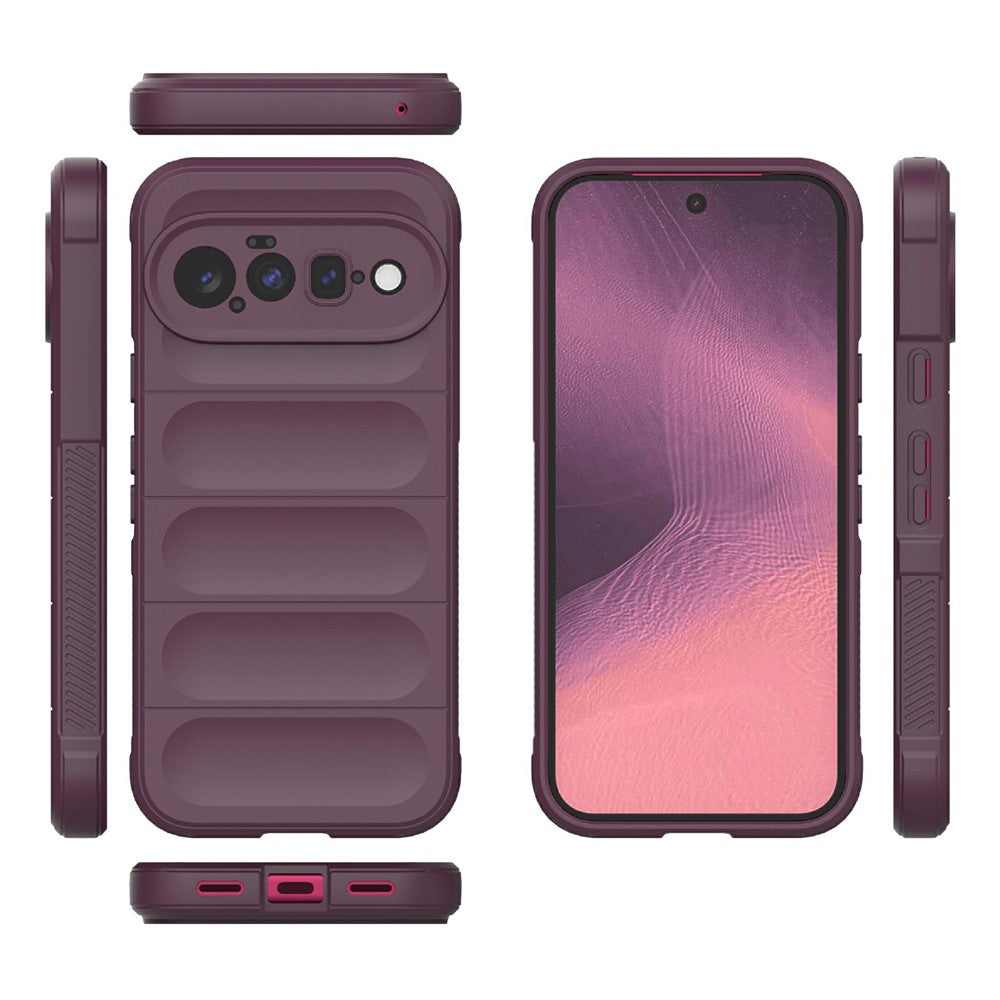 Θήκη για Google Pixel 11, Techsuit, Magic Shield, Βυσσινί