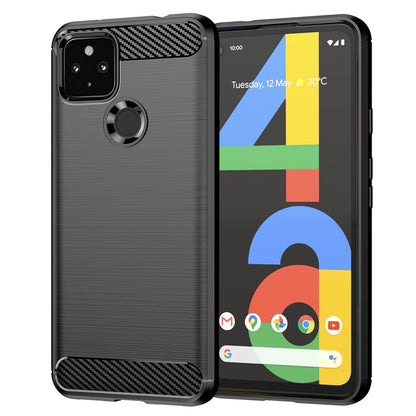 Θήκη για Google Pixel 4a 5G, Techsuit, Carbon, Μαύρο