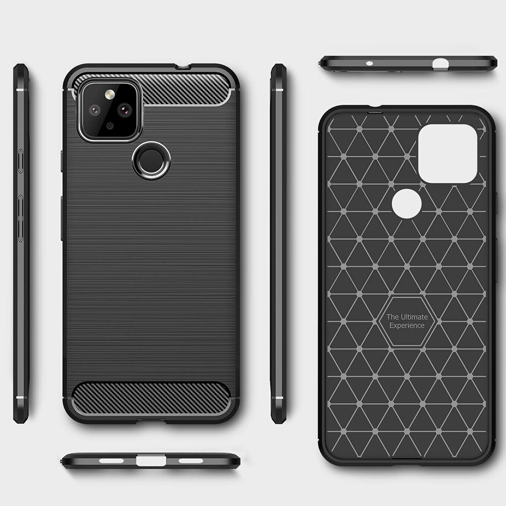 Θήκη για Google Pixel 4a 5G, Techsuit, Carbon, Μαύρο