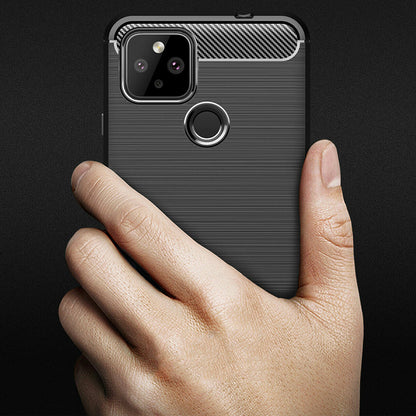 Θήκη για Google Pixel 4a 5G, Techsuit, Carbon, Μαύρο
