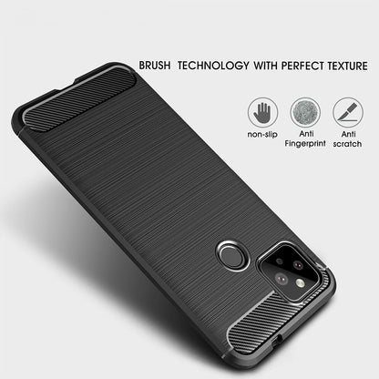 Θήκη για Google Pixel 4a 5G, Techsuit, Carbon, Μαύρο