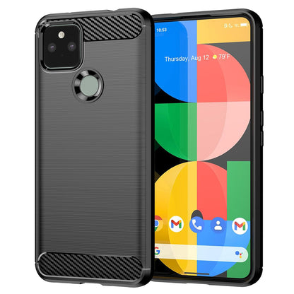 Θήκη για Google Pixel 5, Techsuit, Carbon, Μαύρο
