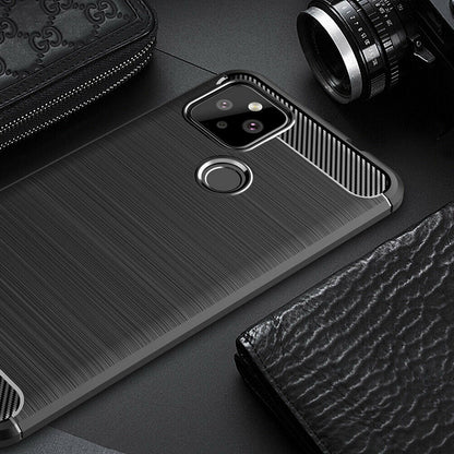 Θήκη για Google Pixel 5, Techsuit, Carbon, Μαύρο
