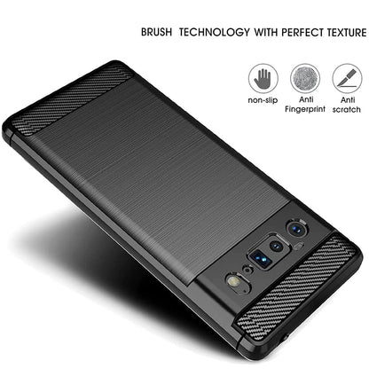 Θήκη για Google Pixel 6 Pro, Techsuit, Carbon, Μαύρο