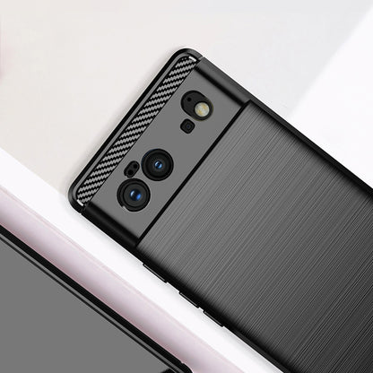 Θήκη για Google Pixel 6, Techsuit, Carbon, Μαύρο