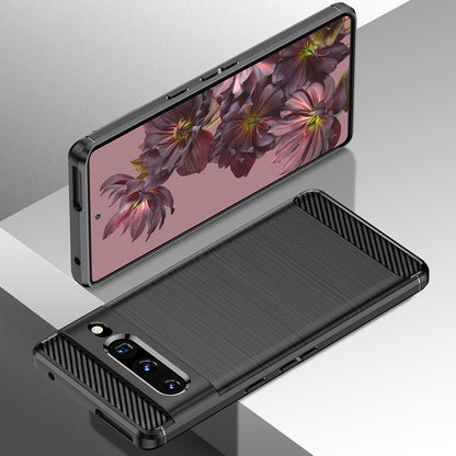 Θήκη για Google Pixel 7 Pro, Techsuit, Carbon, Μαύρο