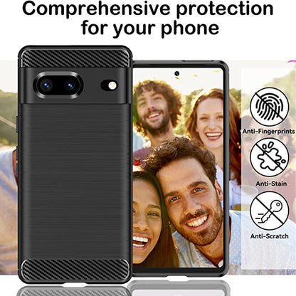 Θήκη για Google Pixel 7, Techsuit, Carbon, Μαύρο