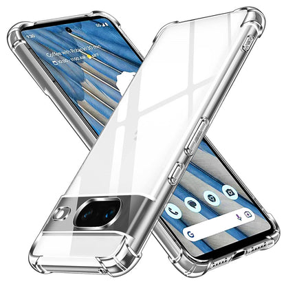 Θήκη για Google Pixel 7, Techsuit, Ανθεκτική σε Κρούσεις Διαφανής, Διάφανη