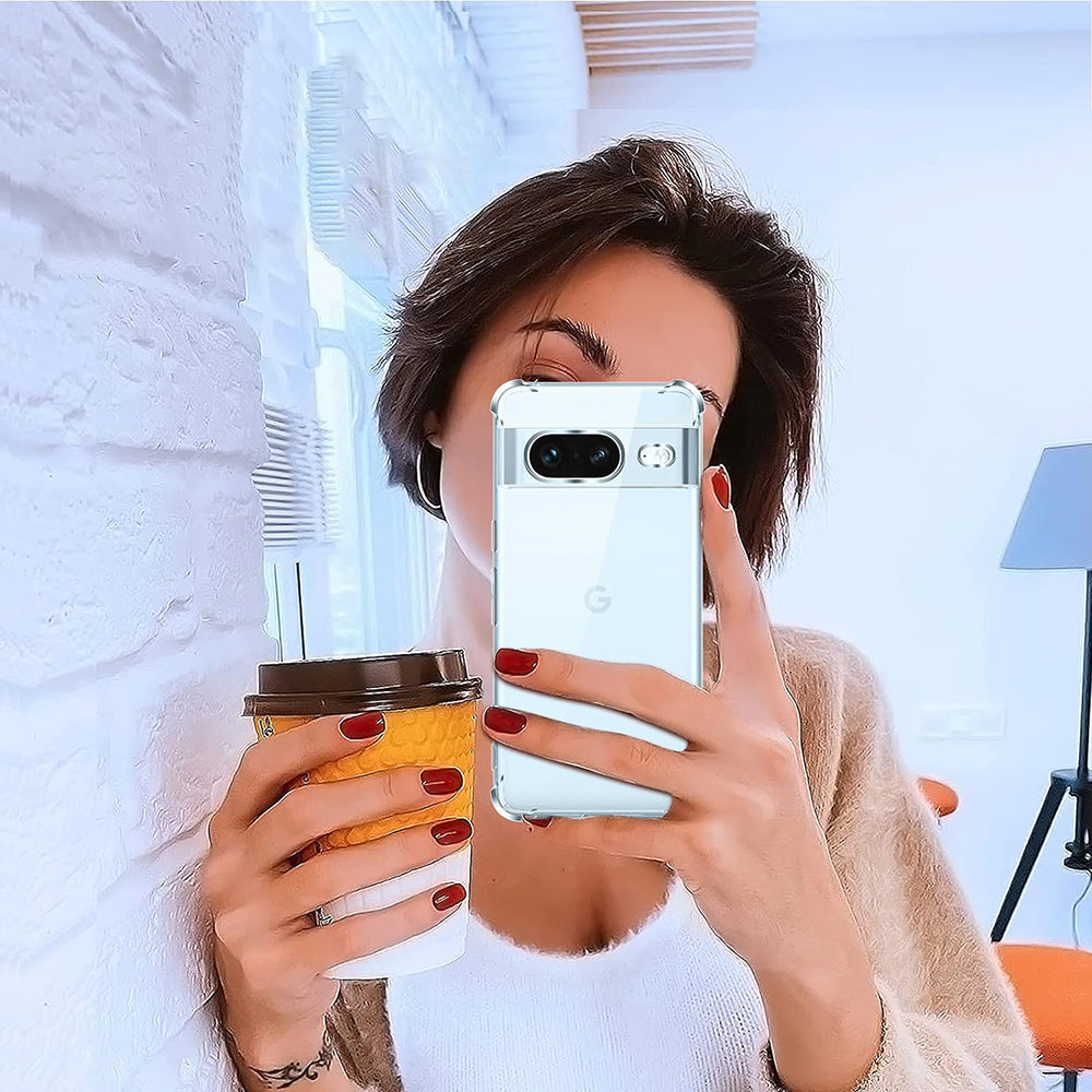 Θήκη για Google Pixel 7, Techsuit, Ανθεκτική σε Κρούσεις Διαφανής, Διάφανη