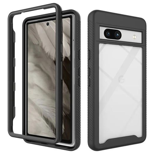 Case for Google Pixel 7a, Techsuit, Defense360 Pro, Black