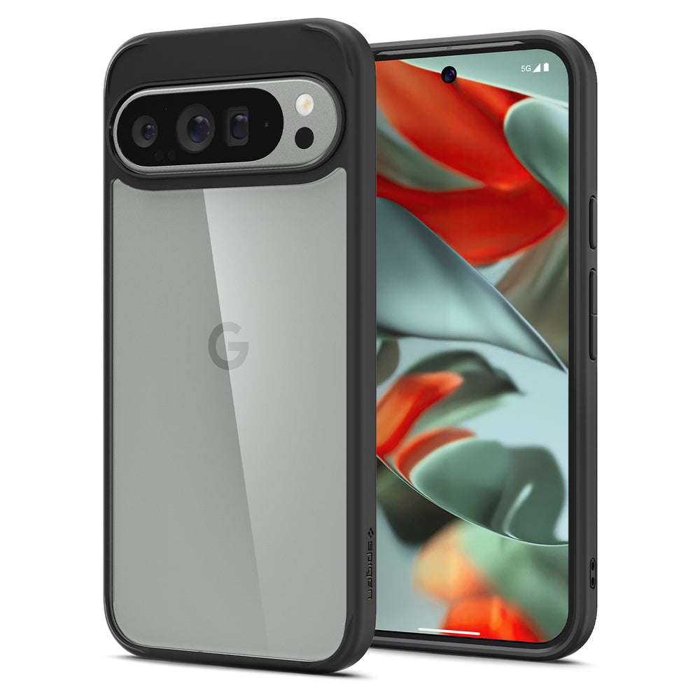 Θήκη για Google Pixel 9 Pro XL, Spigen, Ultra Hybrid, Ματ Μαύρη ACS07724