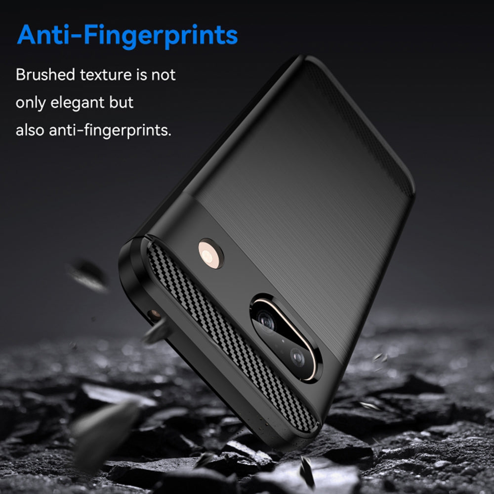Case for Google Pixel 8a, Techsuit, Carbon, Black