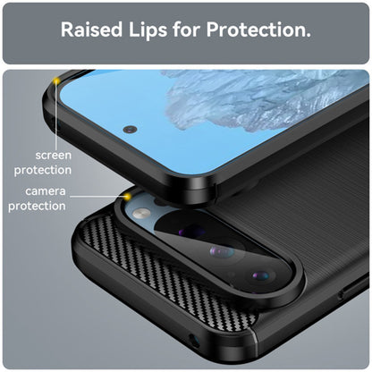 Θήκη για Google Pixel 9 / 9 Pro, Techsuit, Carbon, Μαύρο