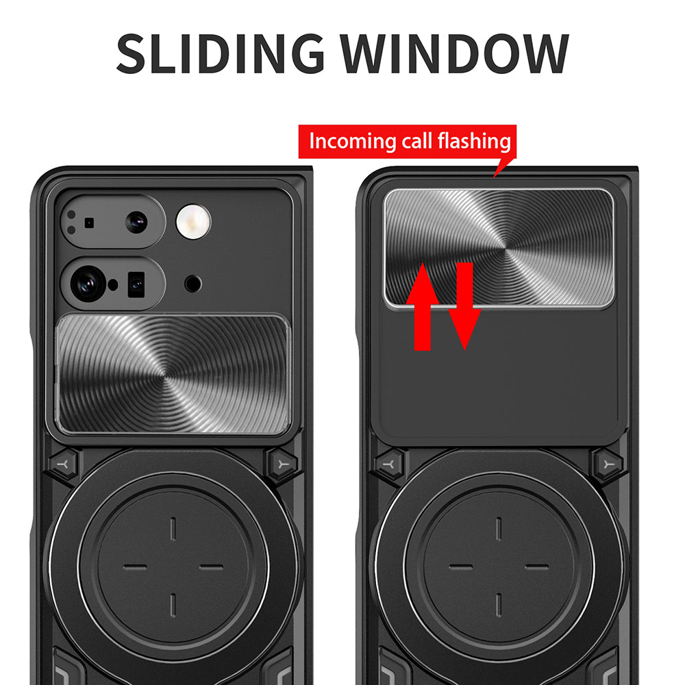 Θήκη για Google Pixel 9 Pro Fold, Techsuit, CamGuard Pro, Κόκκινο